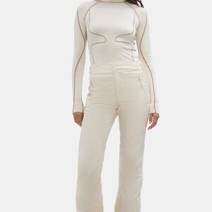 NWT Halfdays Women’s ALESSANDRA Ski Pants, Oat Milk Cream Extra Small